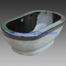 Black Granite Bath Tub