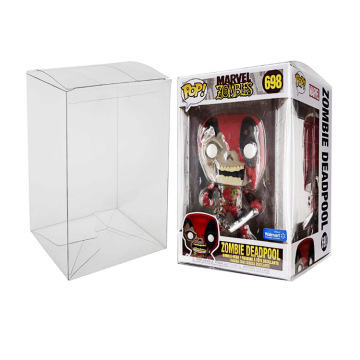 0,5mm Klarer Kunststoff-Funko-Pop-Schutzbox 4inch