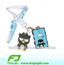plastic pouch lanyard/card holder lanyard