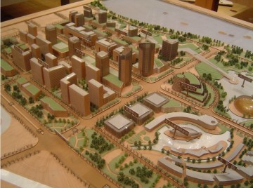 City Planning Mode Making, Real Estate Scale Model Making, Programming Model