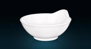 Melamine soup bowl with handle