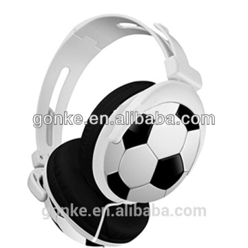 football headset 1.5mm headphone custom logo