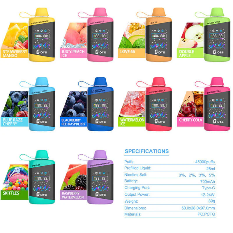 IQTE 45000 PUFFS (5) IQTE 45000 PUFFS (5)