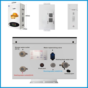 16KW OFS-AQS-S-S-16-2 three phase electric boiler floor heating hot electric water boiler for home heating