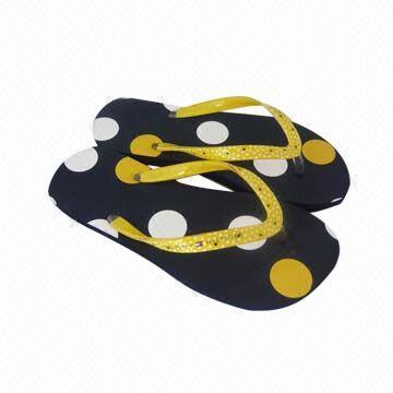 Girl's flip-flops/PVC straps EVA outsole/made for Tommy Hilfiger/high level quality/affordable price