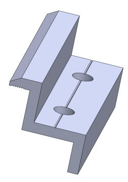 Solar Module Edge Pressing block