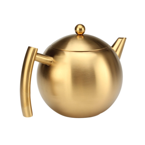 Gold Painting Tea Kettle