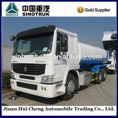 SINOTRUK HOWO 6*4 300hp water transportation tank truck