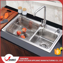 European style one piece kitchen sink and countertop triangle kitchen sink overflow