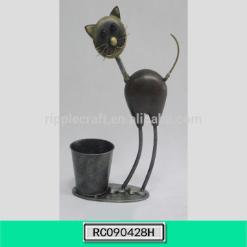 Newly Cute Design Iron Standing Flower Pot Rack for Decoration