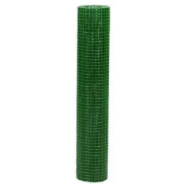 Mesh 25X25mm Green Vinyl Coated Wire Mesh