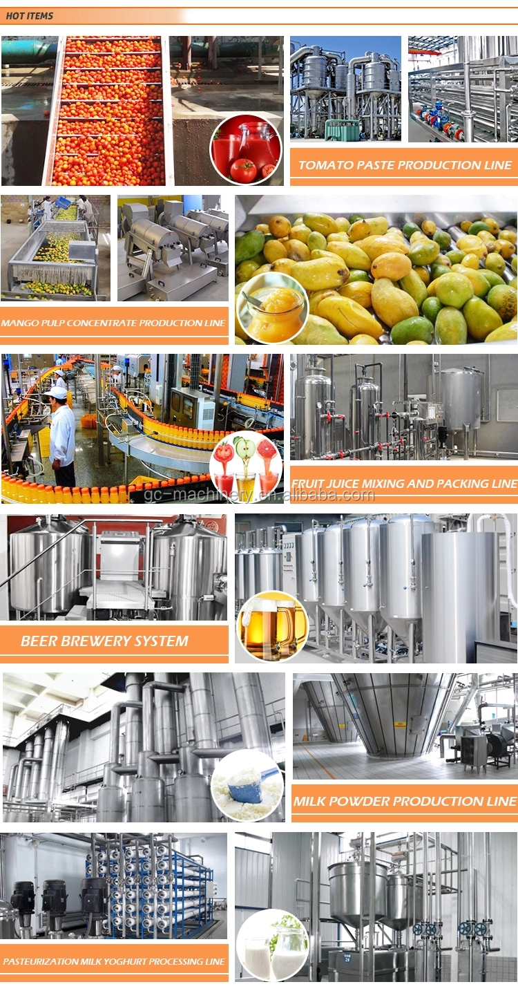 Automatic tomato paste processing machine tomato paste processing plant for sale