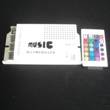 music controller for RGB LED light