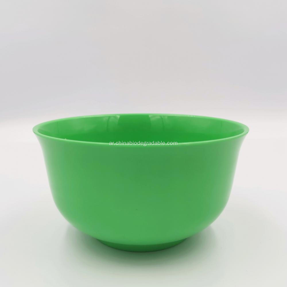 أطباق أدوات المائدة الخضراء الآمنة القابلة للذرة القابلة للتسميد