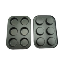 Pan Cake Baking 6 cups Muffin Cake Mould