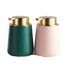 Nordic Pink Ceramic Soap Dispenser Bottle