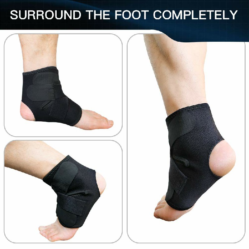 Fascia elastica di sostegno alla caviglia per pallacanestro da calcio