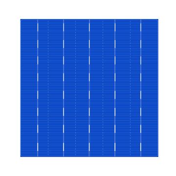 Poly 18.0-18.6% Celdas solares 156Mm para módulos solares