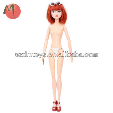 pvc cartoon doll toy without clothes