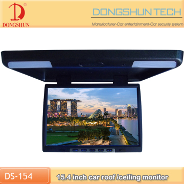 easy installation flip down car roof monitor