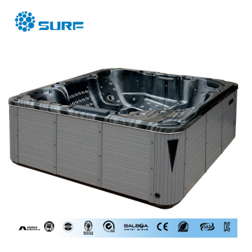 7 persons outdoor spa acrylic spas jetted spa with accessories