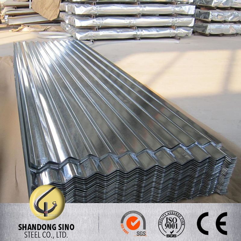 galvanized steel corrugated metal roof price 0.18MM roofing sheets