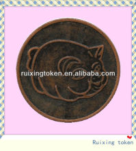 Zinc alloy game coin
