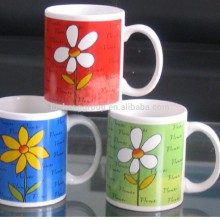 11oz straight-body custom logo printing sublimation ceramic mug