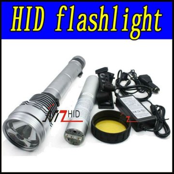 35W/45W/65W HID Flashlight/rechargeable HID torch;6600mAh