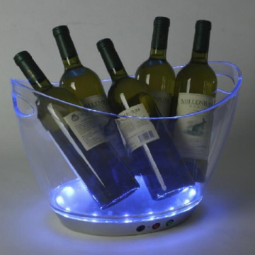 Lighting wine gifts led ice coolers bucket