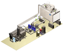 Heat pump and water cooling systems