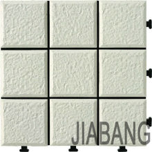removable Interlocking ceramic DIY flooring