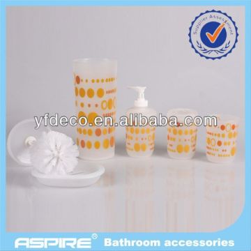 Fashion ceramic bathroom sets brown