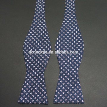 custom silk self tie bow ties