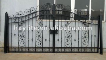 Wrought iron gate new design iron gate