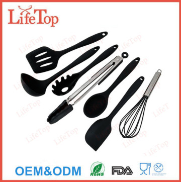 Heat Resistant 5 Piece Silicone Kitchen Utensils Set