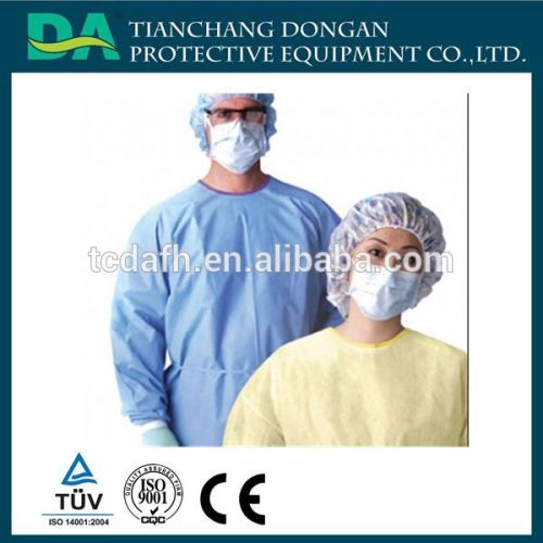 High protective sterilized disposable surgical gown/disposable isolation gown