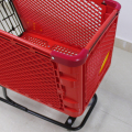 Wholesale kırmızı plastik alışveriş sepeti