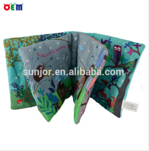 New design colorized baby cloth book for infant educational toys for kids