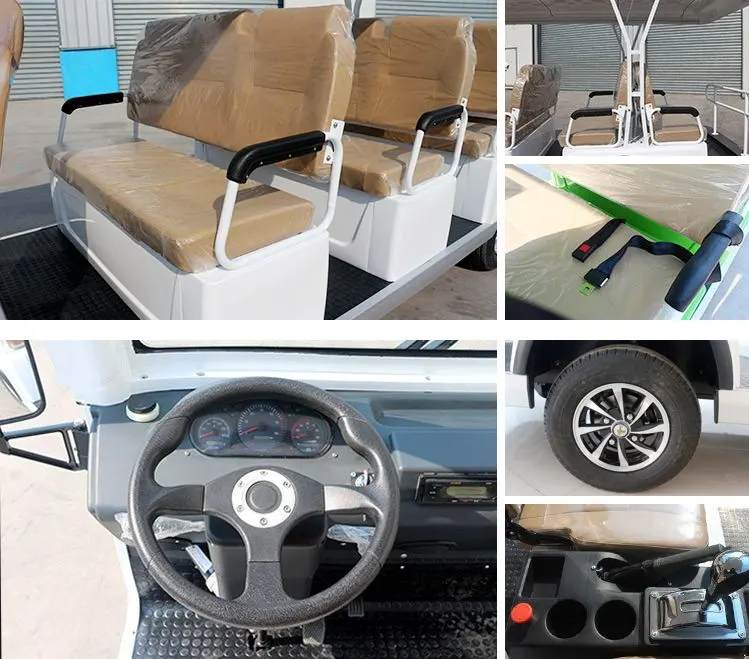 Ce Approved 14 Seats Electric Sightseeing Car