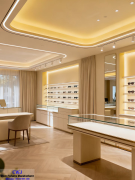 Design Optique Store Furniture Custom Retail Cabinet