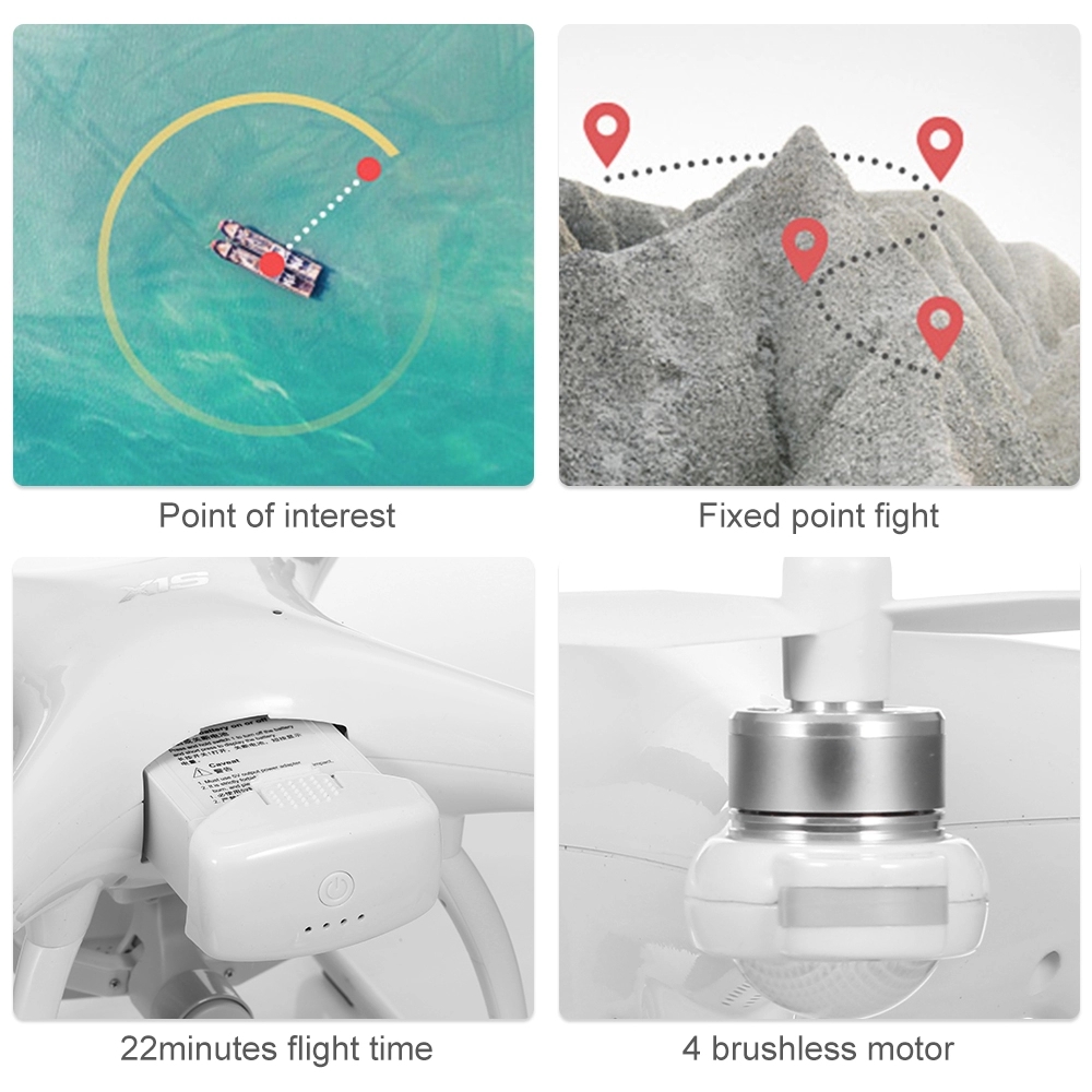 Wltoys X1 Drone XK X1S Camera 5G Wifi FPV 2-Axis Self-stabilizing Gimbal Brushless Motor 22 Mins Flight Time Quadcopter VS X3