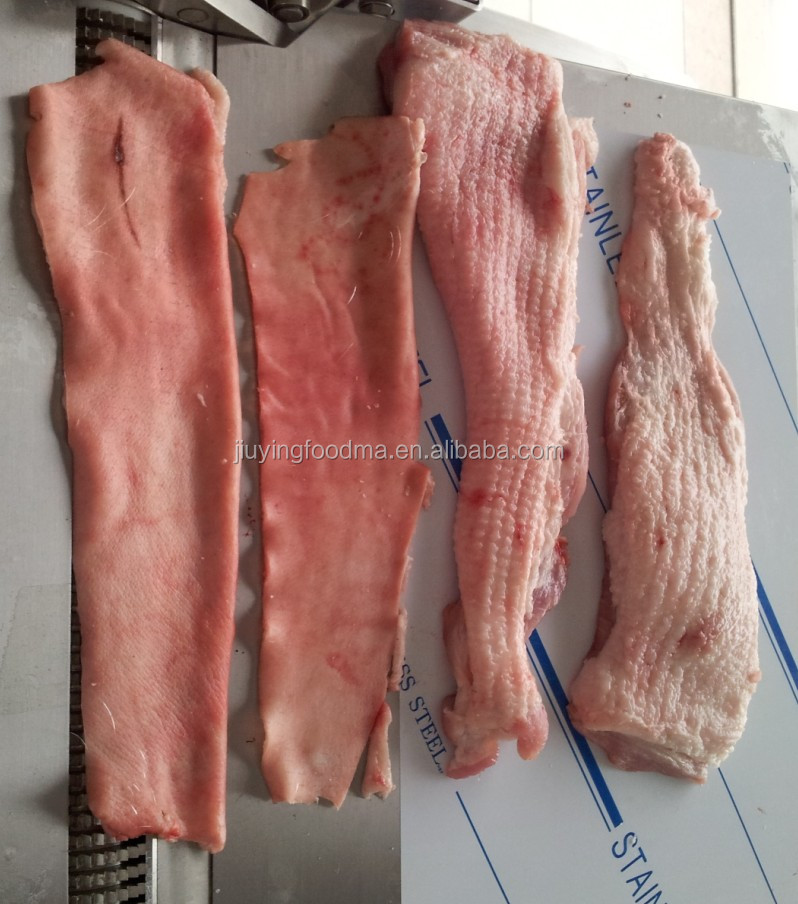 Meat Pork Skinning Machine for Pig Fur Removal Skinner Separate Isolate Equipment