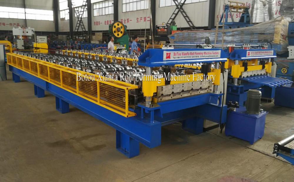 Trapezoidal Roofing Sheet Roller Machine