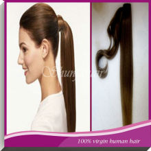 Little girls ponytail hair extensions ,drawstring ponytail,hair ponytail