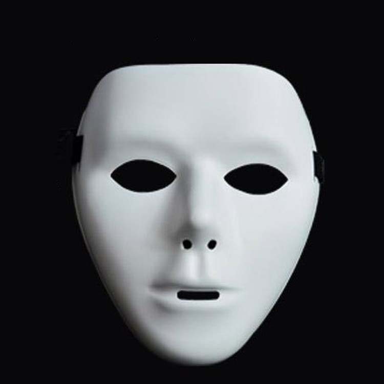 Halloween Mask Dancer Ghost Dance Street Dance Mask Hip-hop White Ball Death Easter Man Full Face Mask