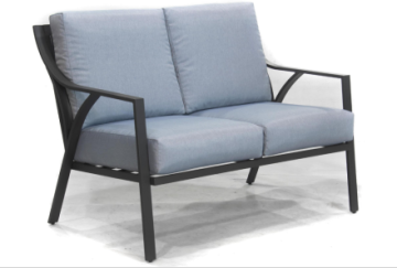 Light colored double chair