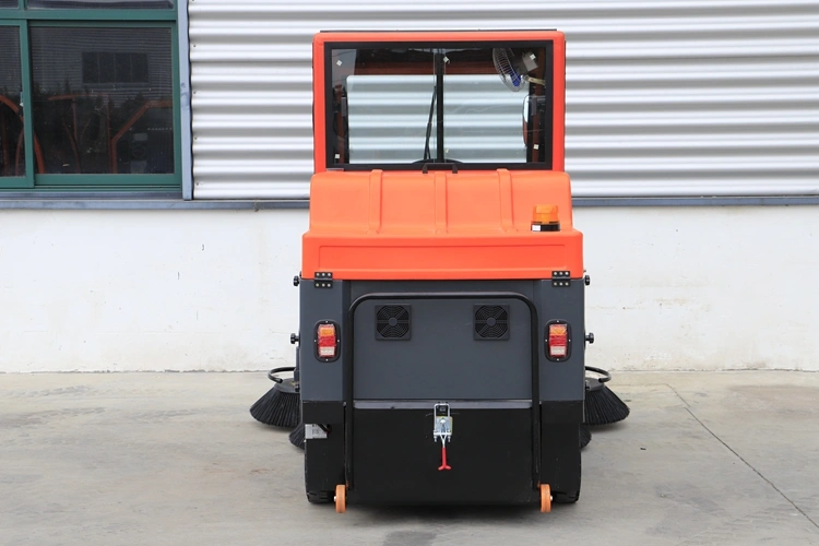 Enclosed Electric Floor Road Street Sweeper Best Supplier with Ce Certificate