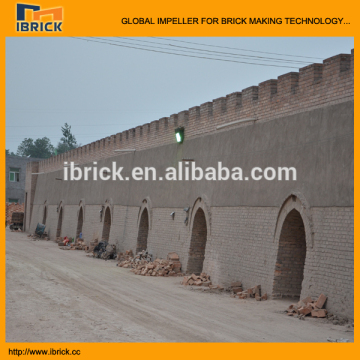 New technical design automatic red clay brick firing kiln