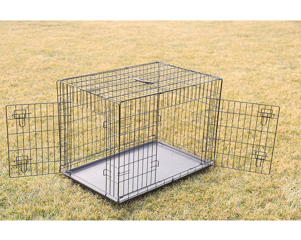 Galvanisierter Metallhundekäfig Galvanized Metal Dog Cage